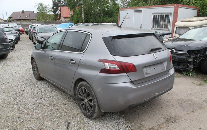 Peugeot 308 cena 17900 przebieg: 82035, rok produkcji 2014 z Sokołów Małopolski małe 79